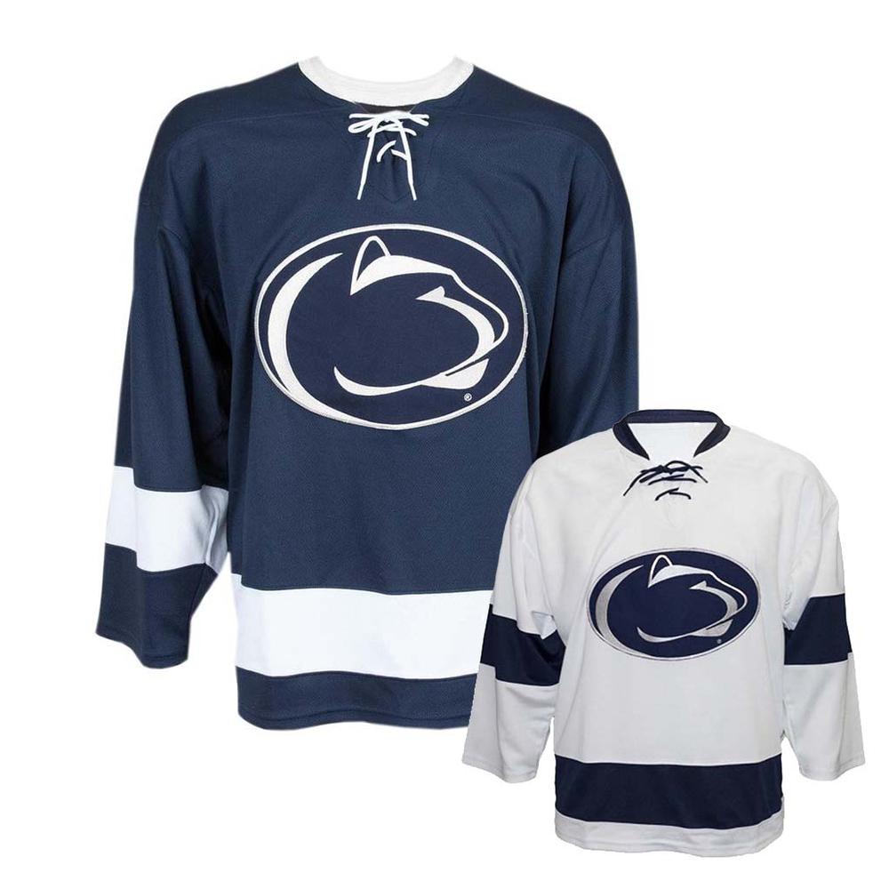 Penn state best sale nike hockey jersey